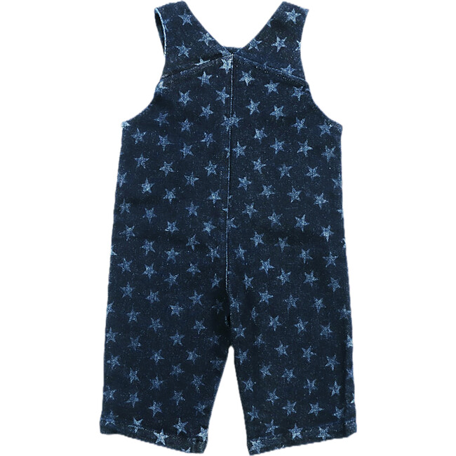 Babys Casiopea Front Pocket Snap Overall, Stars Denim - Overalls - 2