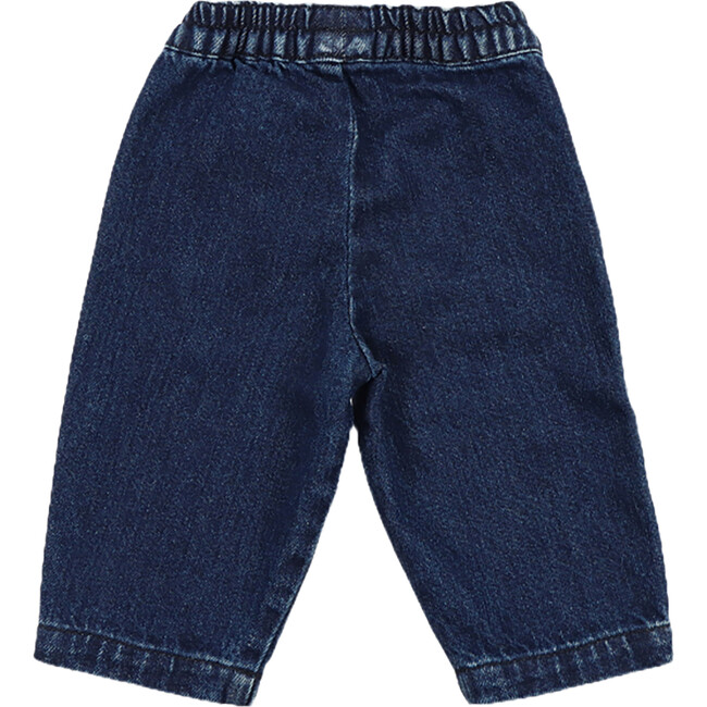 Babys Danubio Elastic Waistband Pants, Denim Fusion - Pants - 2