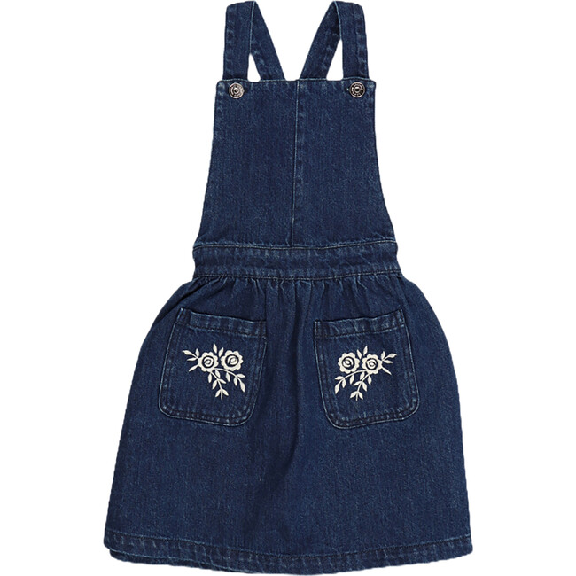 Danubio Adjustable Strap Apron, Denim Fusion