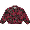 Damascena Jacquard Snaps Pocket Jacket, Roses Tapestry - Jackets - 1 - thumbnail