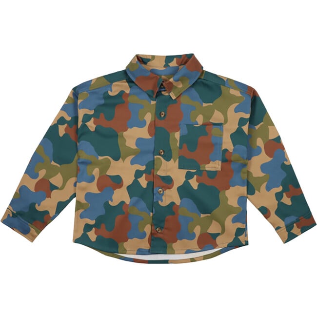 Bern Corozo Button Pocket Shirt, Terrain Tapestry