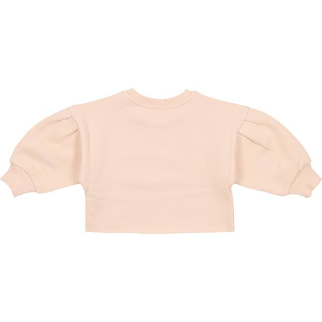 Babys Boreal Ribbed Collar Drop Shoulder Sweater, Pale Taupe - Sweaters - 2