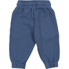 Babys Artic Elastic Waistband Jogging Pants, Blue Steel - Pants - 2