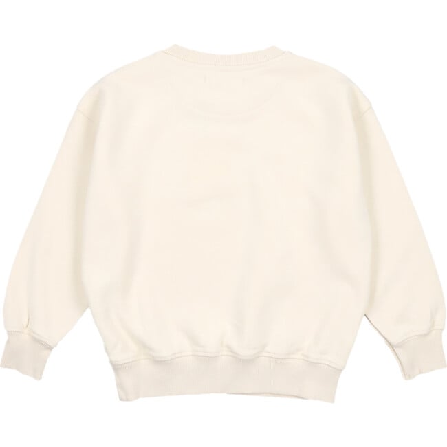 Artic Ribbed Collar & Hem Sweater, Vanilla Cream - Sweaters - 2