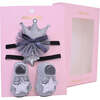 Star & Bow Crown Gift Set, Grey - Mixed Gift Sets - 2