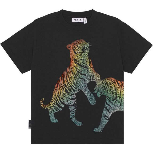 Rubin Tiger Graphic T-Shirt, Black