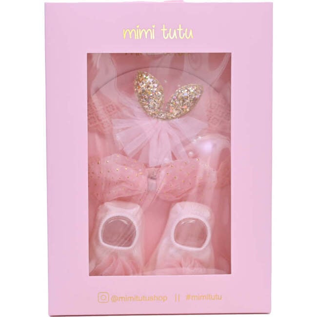 Rose Ribbon & Bow Gift Set, Pink - Mixed Gift Sets - 3