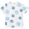 Riley Peace Smiley T-Shirt ,White - T-Shirts - 1 - thumbnail