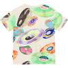 Riley Record Print T-Shirt, Multicolor - T-Shirts - 3