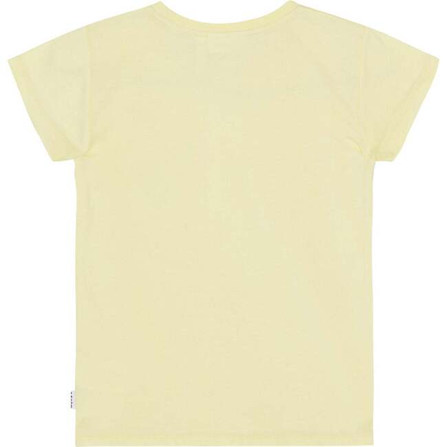 Ranva Smiley T-Shirt, Yellow - T-Shirts - 2