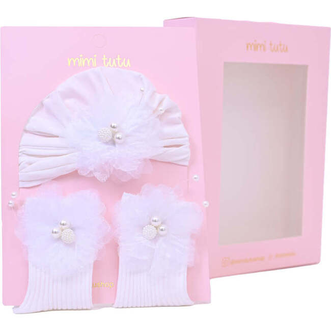 Pearl Flower Gift Set, White - Mixed Gift Sets - 2