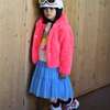 Neon Fleece Coat, Pink - Coats - 4