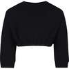 Logo Sweatshirt, Black - Sweatshirts - 2