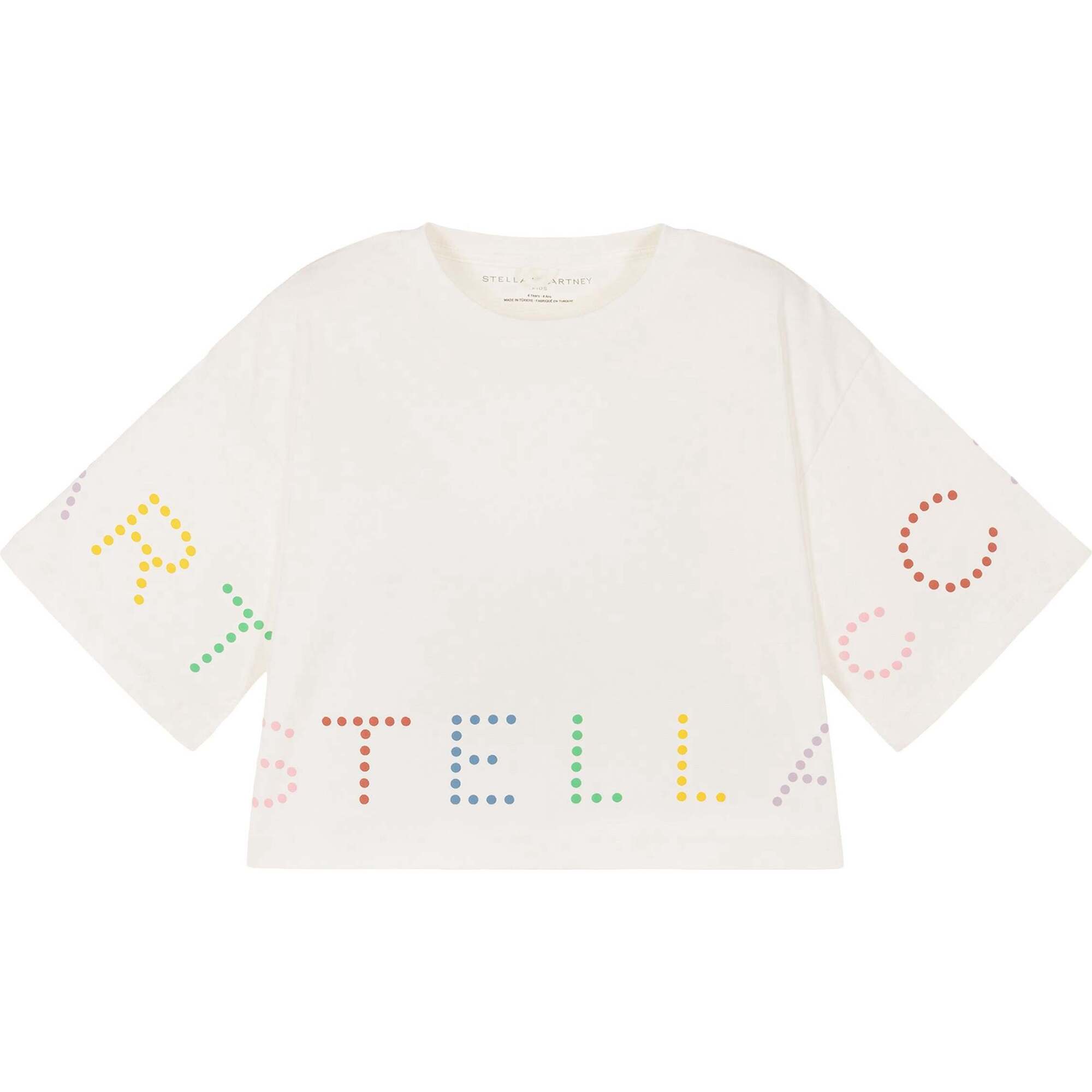 Tシャツ・カットソー STELLA MCCARTNEY TOP WITH LOGO PRINT Adidas STELLA MCCARTNEY Crew-neck Cropped T-Shirt with