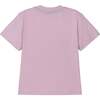 Logo Dot Print T-Shirt, Pink - T-Shirts - 2