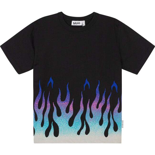 Lit Flame T-Shirt, Black