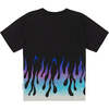 Lit Flame T-Shirt, Black - T-Shirts - 3