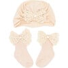 Lace Bow Gift Set, Beige - Mixed Gift Sets - 1 - thumbnail