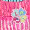 Knitted Pom Beanie, Multicolor - Hats - 2