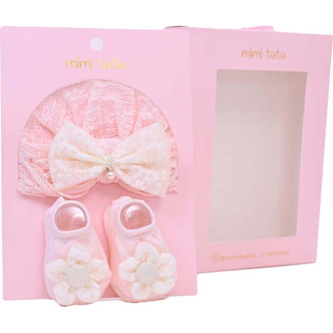 Ivory Flower Gift Set, Pink - Mixed Gift Sets - 2