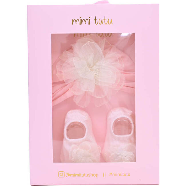 Flower Tulle Gift Set, Pink - Mixed Gift Sets - 3