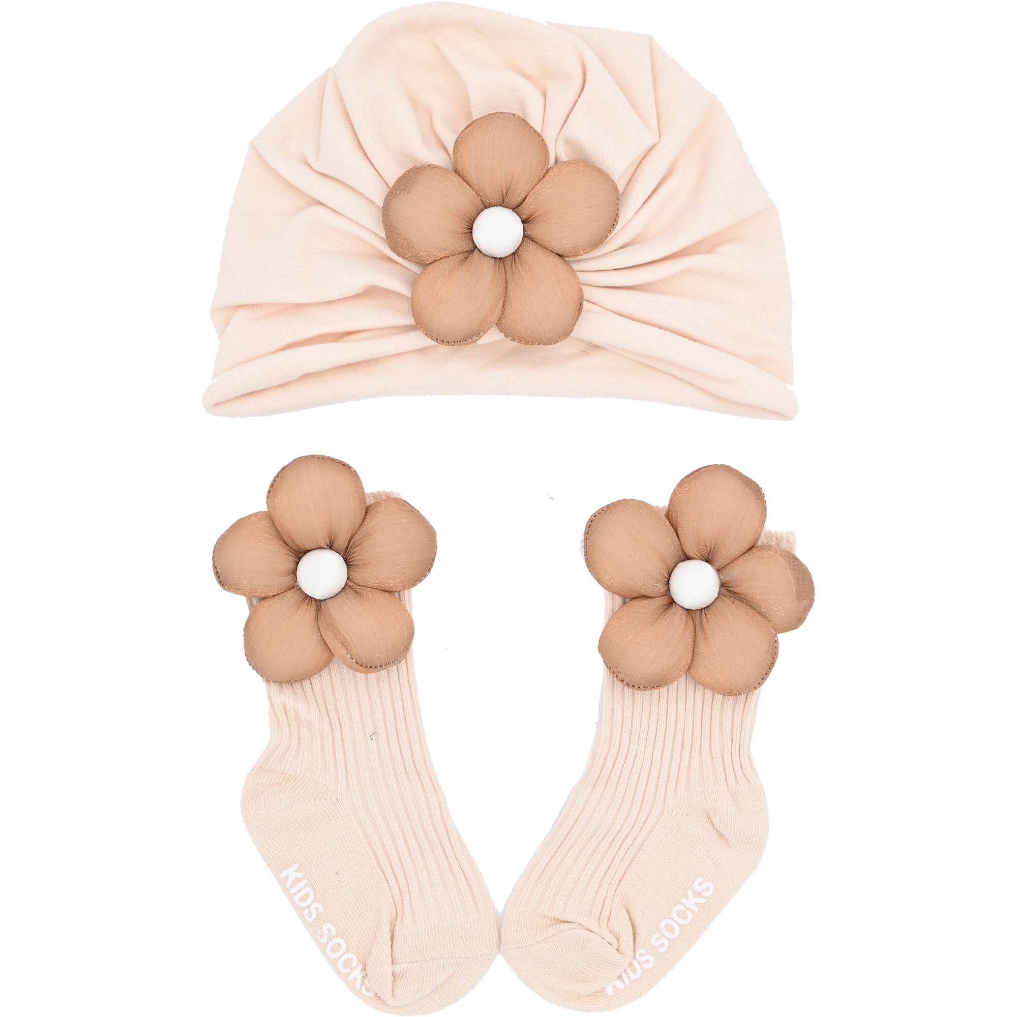 Flower Accent Gift Set, Brown - Mixed Gift Sets - 1