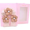 Flower Accent Gift Set, Brown - Mixed Gift Sets - 2