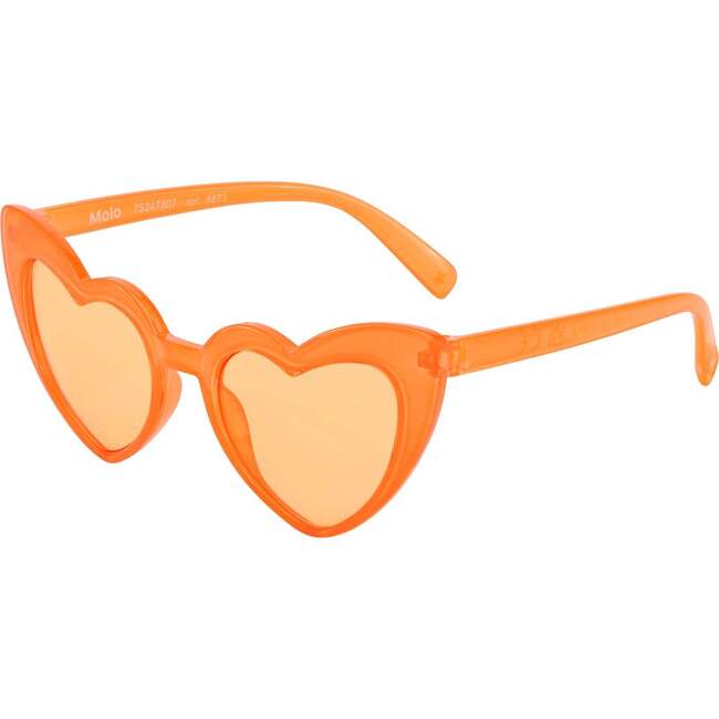 Heart Sunglasses, Orange