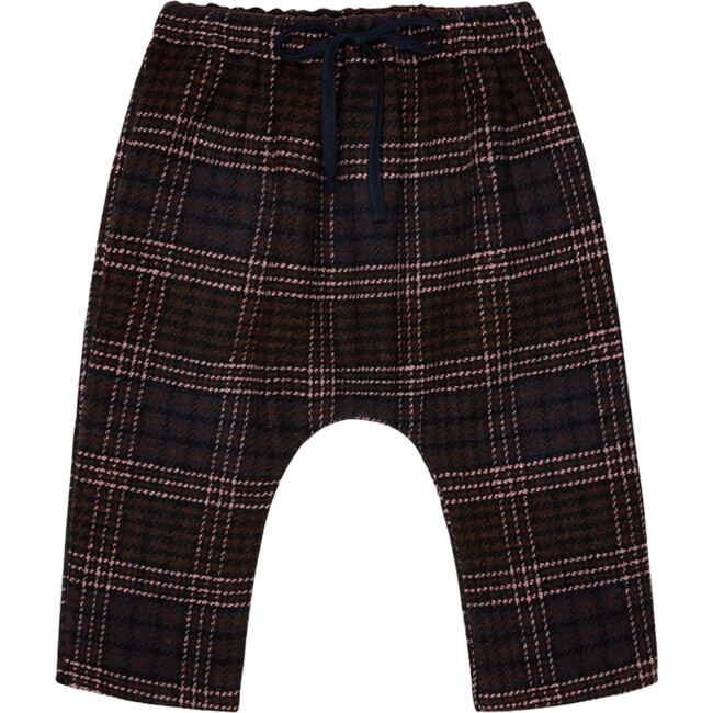 Baby Beige Check Alex Trousers