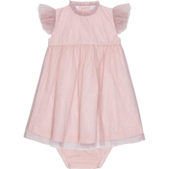 Baby Dusty Pink Estrella Tulle Set - Dresses - 1