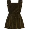 Olive Cora Velvet Girl Pinafore Skirt - Skirts - 1 - thumbnail