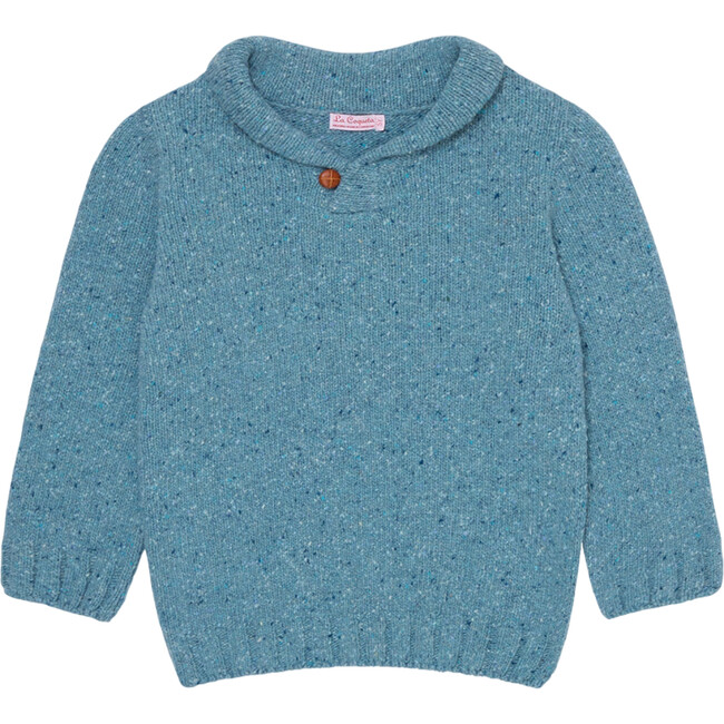 Blue Goyo Merino Boy Sweater