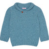 Blue Goyo Merino Boy Sweater - Cardigans - 1 - thumbnail