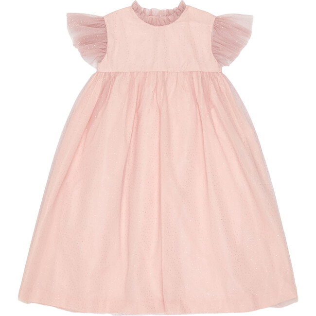 Dusty Pink Estrella Tulle Girl Empire Dress