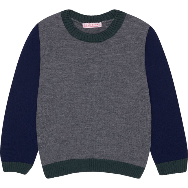 Grey Ancla Merino Boy Sweater