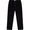 Black Elio Velvet Boy Pants - Pants - 1 - thumbnail