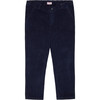 Navy Reinaldo Corduroy Boy Trousers - Shorts - 1 - thumbnail