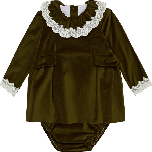 Baby Olive Daroca Velvet Set