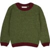 Light Olive Mirlo Merino Boy Sweater - Cardigans - 1 - thumbnail