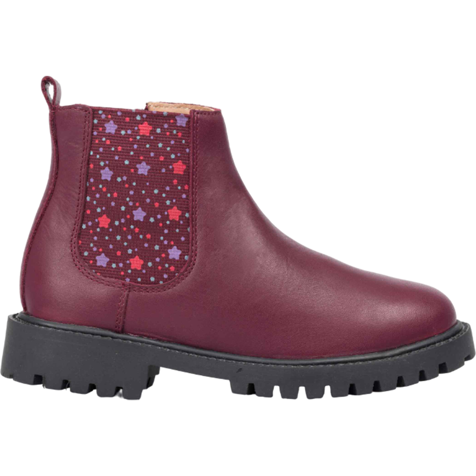 Twinkle Toe Chelsea Boots, Burgundy - Boots - 1