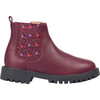 Twinkle Toe Chelsea Boots, Burgundy - Boots - 1 - thumbnail