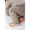 Merino Wool Baby Gift Set, Heather Brown - Mixed Apparel Set - 7