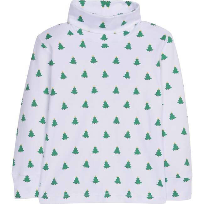 Printed Turtleneck, Christmas Tree