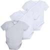 Set of 3 Onesies, Gray - Mixed Apparel Set - 1 - thumbnail