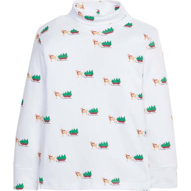 Printed Turtleneck, Holiday Labs