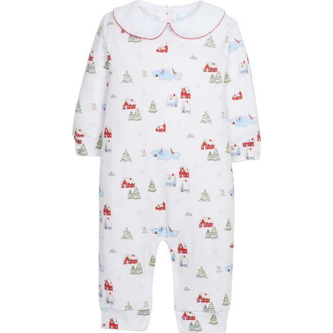 Printed Playsuit, Christmas Village