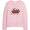 Intarsia Sweater, Pink Holiday Lab - Sweaters - 1 - thumbnail