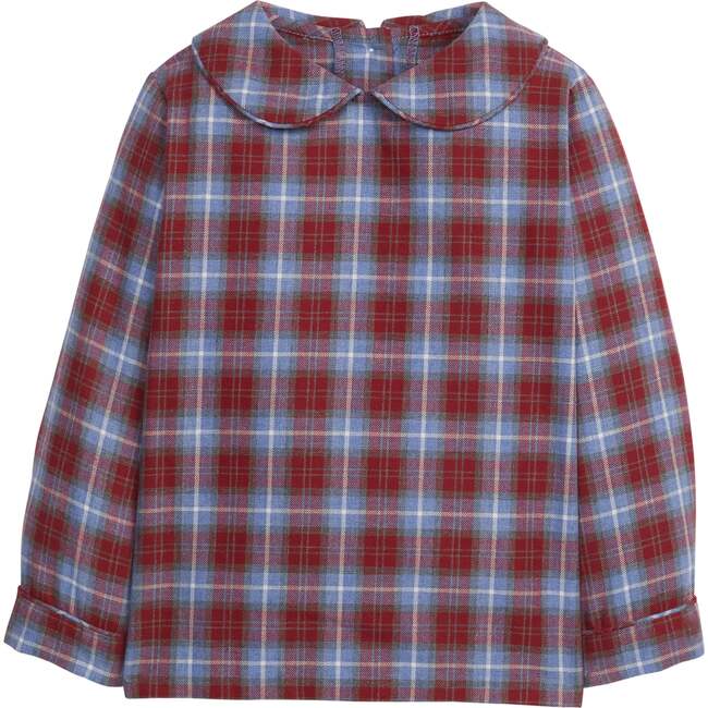 Peter Pan Shirt, Stafford Plaid - Shirts - 1