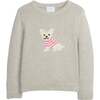 Intarsia Sweater, Girl Frenchie - Sweaters - 1 - thumbnail