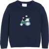 Intarsia Sweater, Tractor - Sweaters - 1 - thumbnail